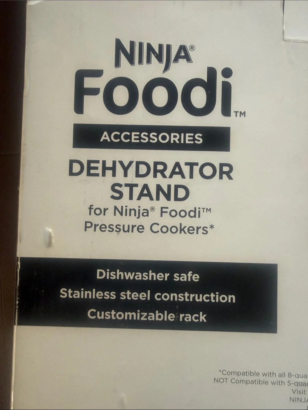 NINJA FOODI Accessories NWT dehydrator stand